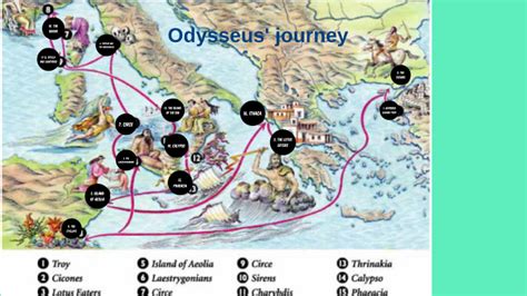 Odysseus Journey By Flora Nelson On Prezi