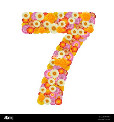 Old Number Seven Number Design Symbol Stock Illustration 2059595699 Shutterstock