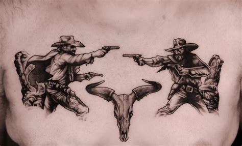 Old Western Tattoos Cowboys Wild West Art Tattoodo Old Western Tattoos Cowboys Wild West Art Tattoodo