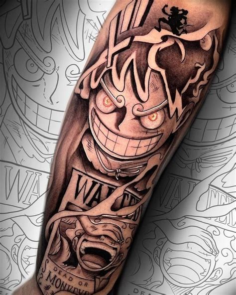 One Piece Tats On Instagram Luffy Gear 5 By Rareboyz Follow Onepiecetats To See More Inks Like This Daily Onpiecetats Onepiece Onepiecetattoo Anineta One Piece Tattoos Half Sleeve Tattoos For Guys