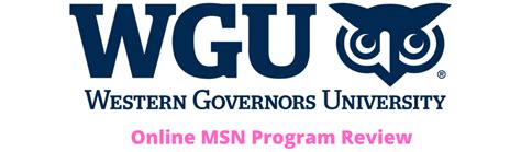 Online Bsn To Msn Master S Degree Program Nursing Education Wgu