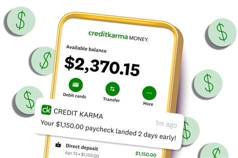 Online Checking Account Credit Karma Money Intuit Credit Karma