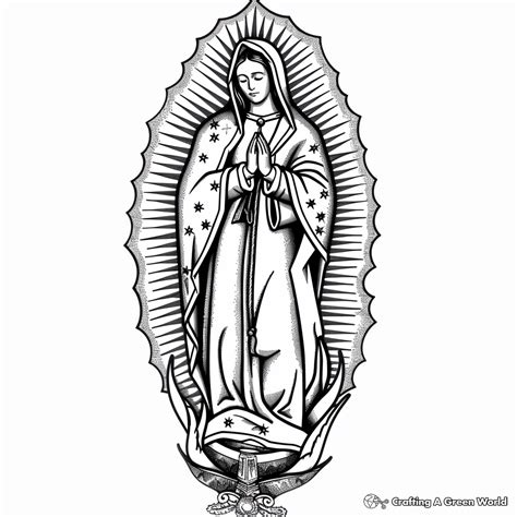 Our Lady Of Guadalupe Tattoo Printable Our Lady Of Guadalupe Tattoo Printable