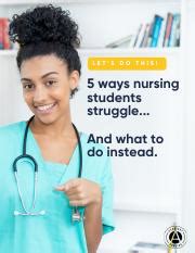 Overcoming Nursing School Challenges 5 Strategies For Success Course Hero Overcoming Nursing School Challenges 5 Strategies For Success Course Hero