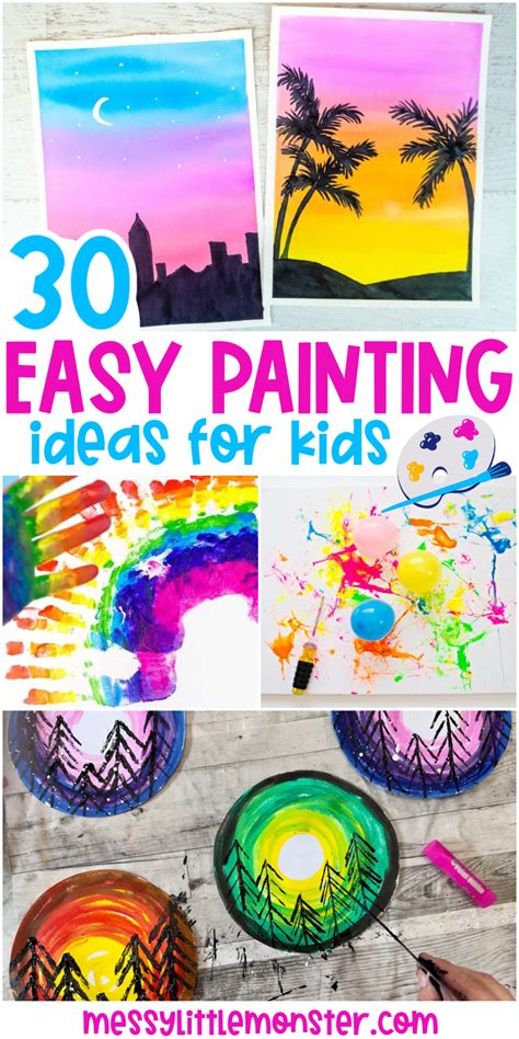 Painting Ideas For Kindergarten At Shawn Keim Blog