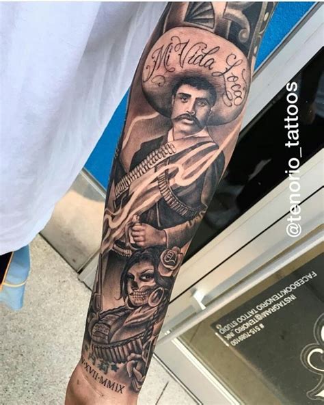 Pancho Villa Mexican Revolution Tattoo Designs Tiktok