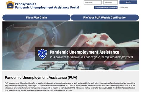 Pandemic Unemployment Assistance Program Pua In Pennsylvania Injury Call Dlp