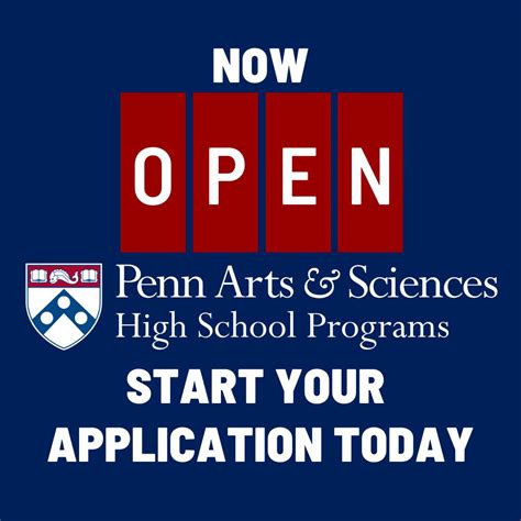 Penn Arts And Sciences High School Programs