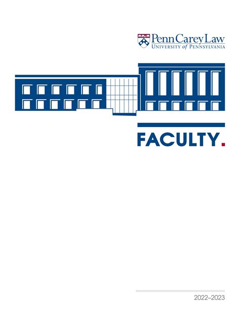 Penn Carey Law Faculty By Penncareylaw Issuu