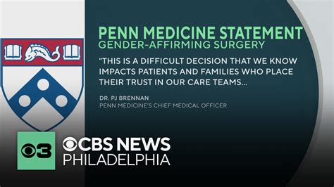 Penn Medicine Will No Longer Provide Gender Affirming Surgery To Patients Under 19 Years Old Penn Medicine Will No Longer Provide Gender Affirming Surgery To Patients Under 19 Years Old
