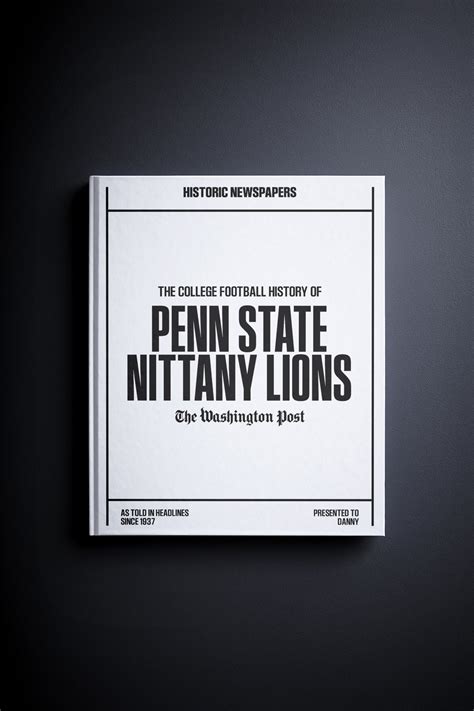 Penn State Nittany Lions Football Historic Newspapers