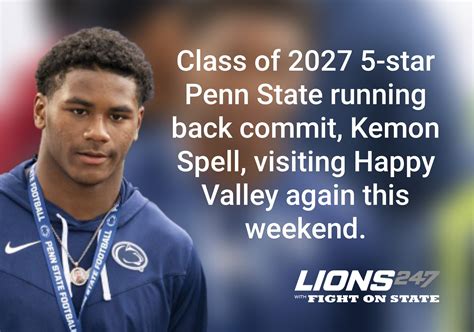 Penn State On Verge Of Landing 5 Star Commit With Massive Weekend Visit On The Way Penn State On Verge Of Landing 5 Star Commit With Massive Weekend Visit On The Way