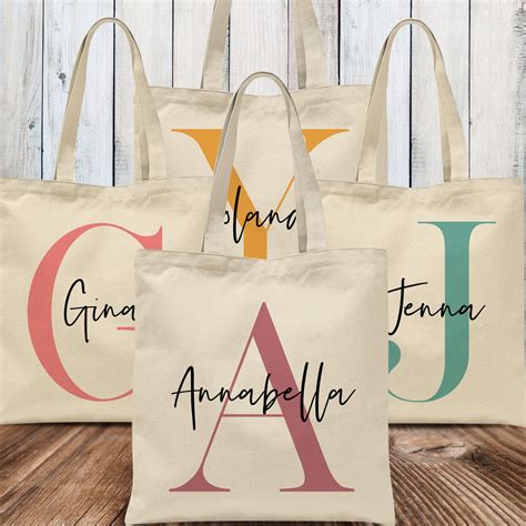 Personalized Canvas Tote Bag