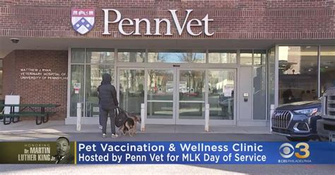 Pet Vaccination And Wellness Clinic At Penn Vet