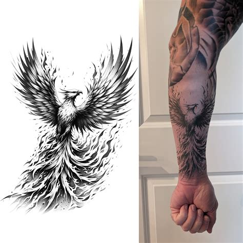 Phoenix Forearm Tattoo Sketch Style 29 Tattoo Designs For A Business In United States