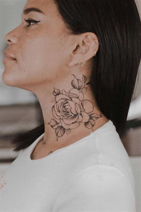 Pin By Danda On Tattoo Girl Tattoos Neck Tattoo I Tattoo