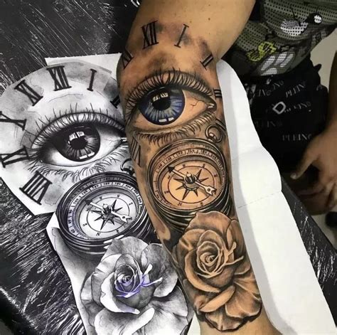 Pin By Jean Greer On Eye Half Sleeve Tattoos For Guys Tattoo Design Book Half