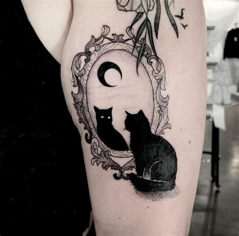 Pin By Jennie Brooks On Boredpanda Black Cat Tattoos Gothic Tattoo Cute Tattoos