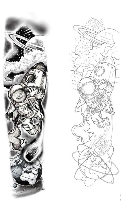 Pin By Metuacrandall On Tattoo Tattoos For Guys Half Sleeve Tattoo Stencils Half Sleeve