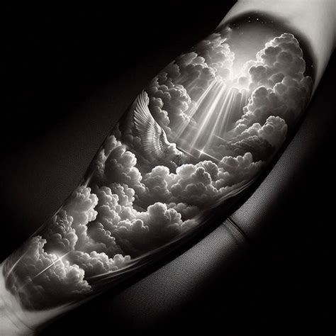Pin By Popescu Ionut On Idei Tatuaje In 2025 Cloud Tattoo Cloud Tattoo Design Sky Tattoos