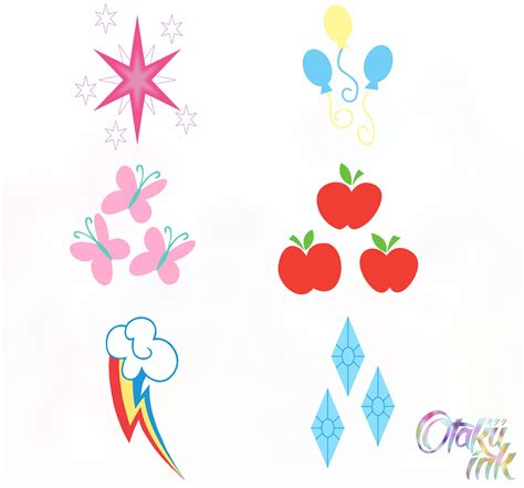 Pinkie Pie Cutie Mark Tattoo
