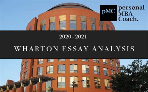 Poets Quants Tackling Wharton S 2020 2021 Mba Application Essays