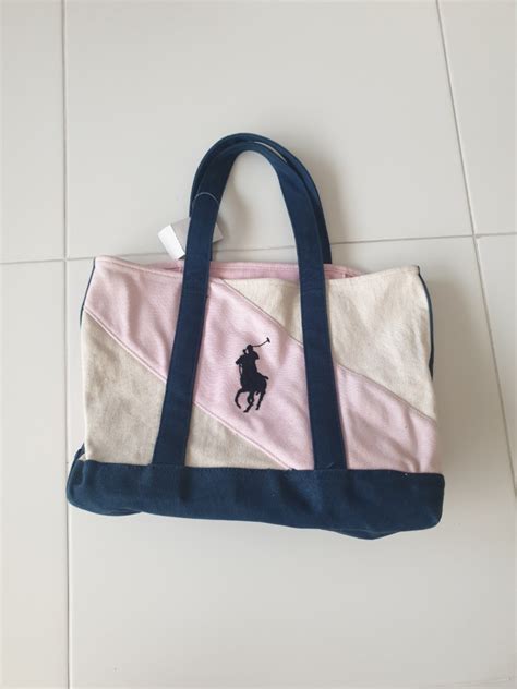 Polo Canvas Tote Bag Luxury Bags Amp Wallets On Carousell