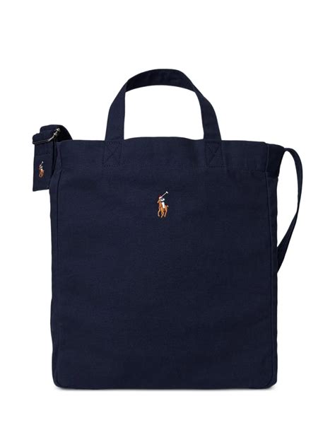 Polo Ralph Lauren Logo Embroidered Extra Large Canvas Tote Bag In Blue Lyst Uk Polo Ralph Lauren Logo Embroidered Extra Large Canvas Tote Bag In Blue Lyst Uk