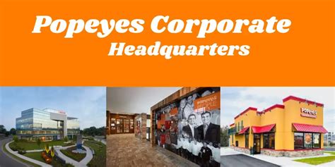 Popeyes Corporate Headquarters Location Amp Global Operations 2025 Popeyes Corporate Headquarters Location Amp Global Operations 2025