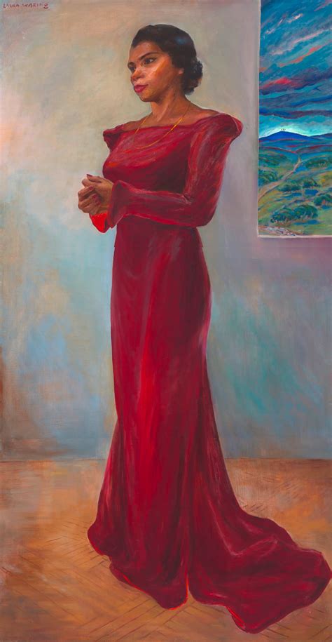 Portrait Of Marian Anderson By Laura Wheeler Waring