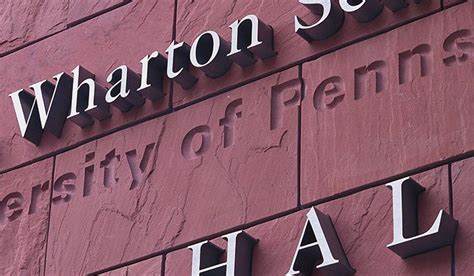 Poulin Morris The Wharton School Of Business