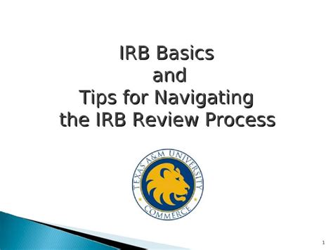 Ppt Irb Basics And Tips For Navigating The Irb Review Process Dokumen Tips Ppt Irb Basics And Tips For Navigating The Irb Review Process Dokumen Tips