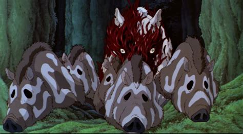 Princess Mononoke Boar Tattoo