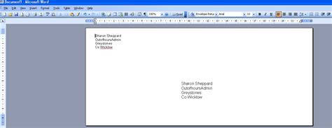 Print An Envelope In Word How To Print Envelopes In Word Inkstation