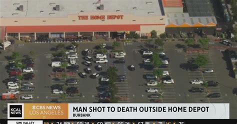 Probe Continues After Fatal Officer Involved Shooting At Burbank Home Depot Parking Lot Cbs