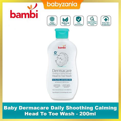 Promo Bambi Baby Dermacare Daily Soothing & Calming Theraphy Head To Toe  Wash/ Body Lotion Diskon 3% Di Seller Zeus Baby Shop - Cipondoh, Kota  Tangerang | Blibli