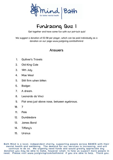 Puzzles Games Quizzes Bath Mind