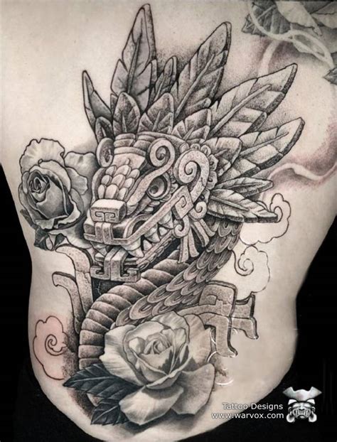 Quetzalcoatl Kukulkan Aztec God Tattoo Aztec Tattoo Ideas