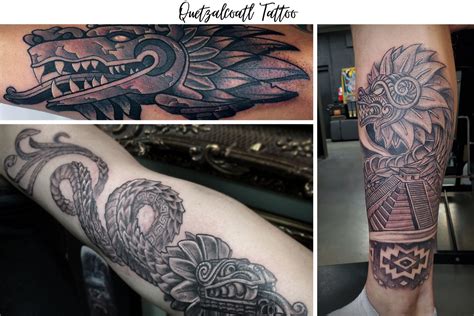 Quetzalcoatl Tattoo Design Ideas And Aztec Symbolism