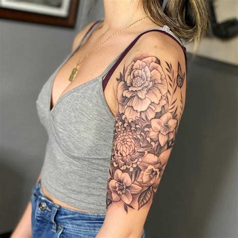 Realism Half Sleeve Tattoo Ideas