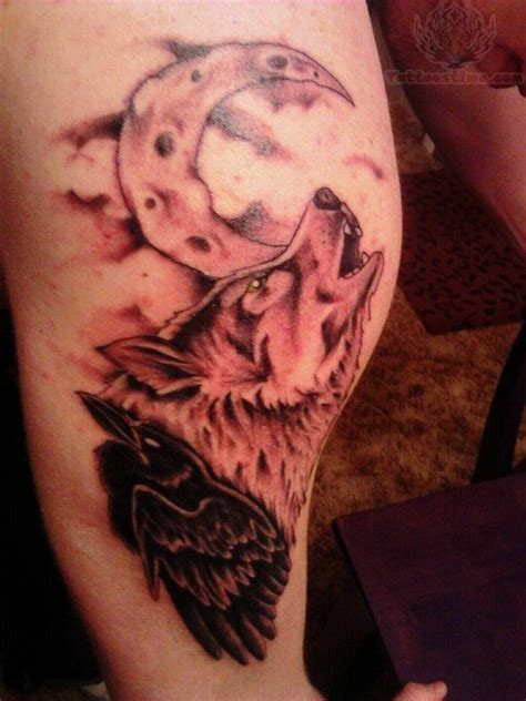 Red Wolf Moon Tattoos