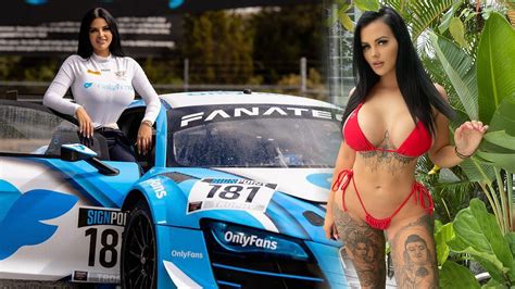 Renee Gracie Makes Nightmare Racing Return In Onlyfans Car After Taking Break To Post X Rated Content