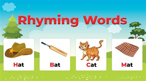 Rhyming Words Knowledge Glow