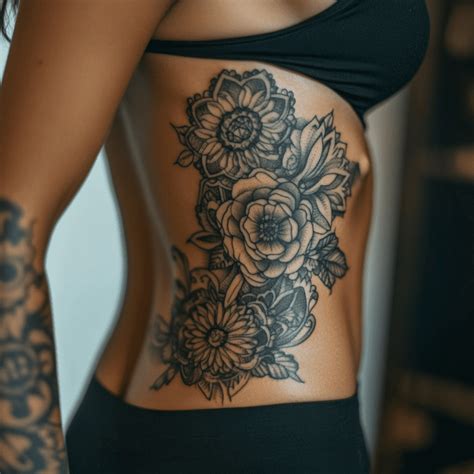 Rib Tattoos Ultimate Guide To Placement Pain And Designs Loonytattoony Com