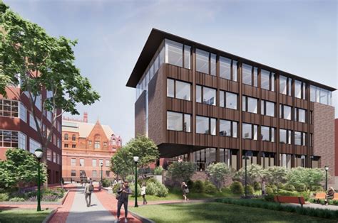 Ribbon Cutting Ceremony For Newly Renovated Stuart Weitzman Hall University Of Pennsylvania Almanac