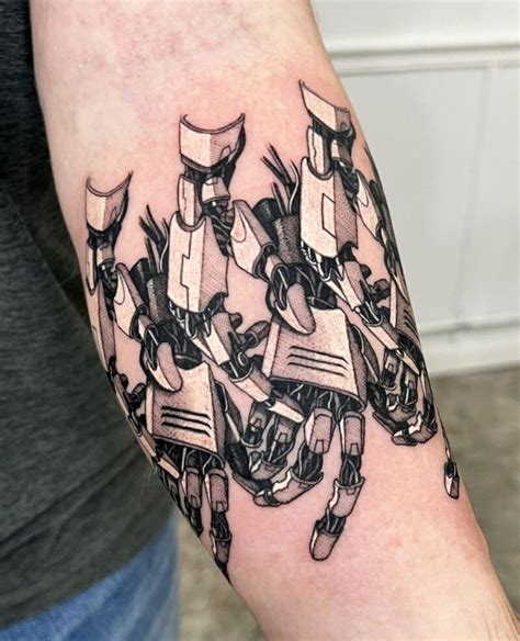 Robots Of The Future In Biomechanical Tattoos By Pisatche Tattoo Life