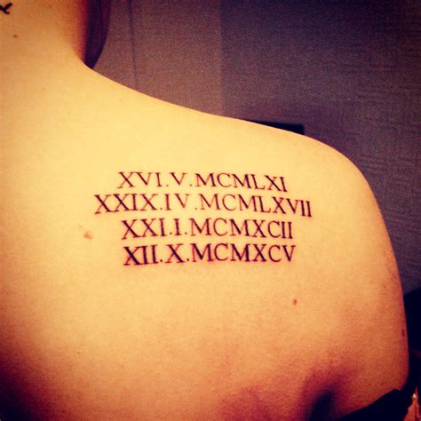 5 Roman Numeral Birthday Ideas