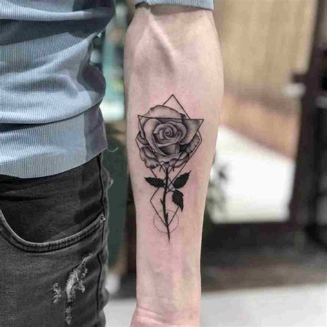 Rose Tattoo Ideas for Men