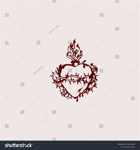 Sacred Heart Tattoo Images Browse 5 313 Stock Photos Vectors And Video Adobe Stock