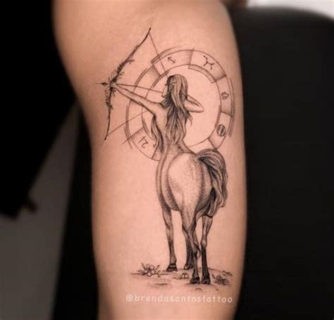 Sagittarius Tattoo Known For His Love Of Freedom And Independence The Sagittarius Man Is An Eternal Seeker Of Truth And Meaning In Life Artist Rajkumar Arjunn